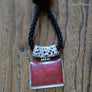 Sterling Silver ‘Tsunami’ Coral Pendant - Handcrafted in Bali - OutOfAsia